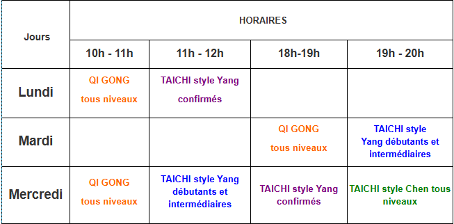 planning taichi 2025 2026